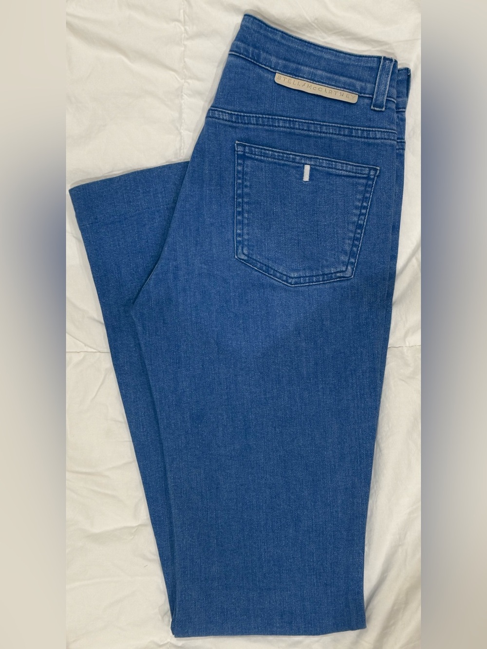 Stella McCartney Blue Flare-Wide Leg Jeans